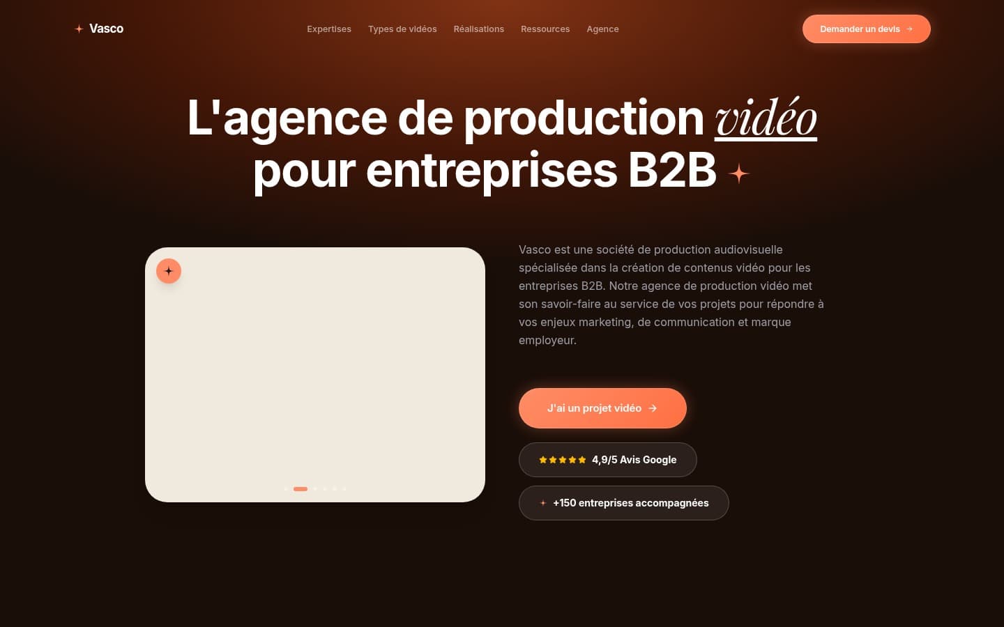 Agence Vidéo B2B