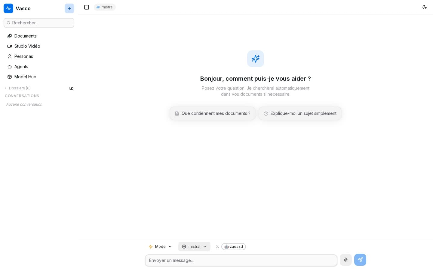 Dashboard admin — stats, utilisateurs, audit log